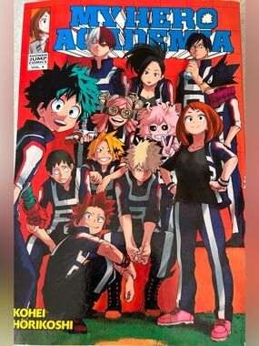 My Hero Academia Book 4 Manga Anime Graphic Novel Softcover